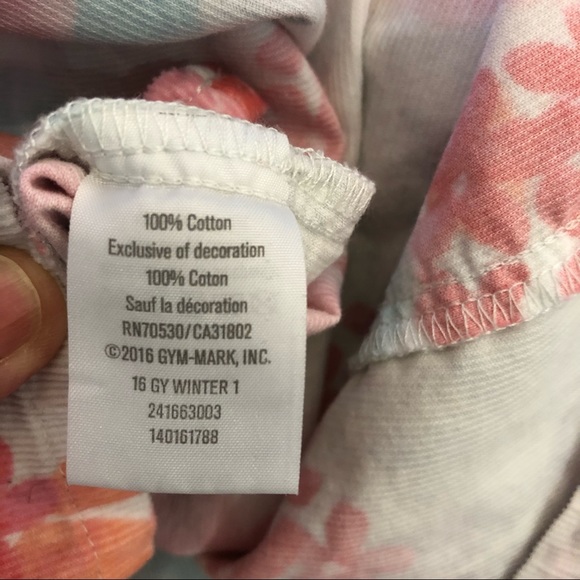 🐇 Gymboree Girls Pastel Floral Easter Dress Sz 18-24 Month EUC No wear - Picture 7 of 10